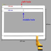 ใหม่สำหรับแท็บเล็ต CX-1096A4-FPC276-V02ขนาด10.1นิ้วแท็บเล็ตกระจกกันรอยดิจิตอลแบบคาปาซิทีฟเซ็นเซอร์สำรองหน้าจอสัมผัสมัลติทัช