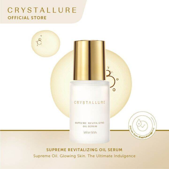 Wardah Crystallure Supreme Revitalizing Oil Serum 30 ml Pelembab