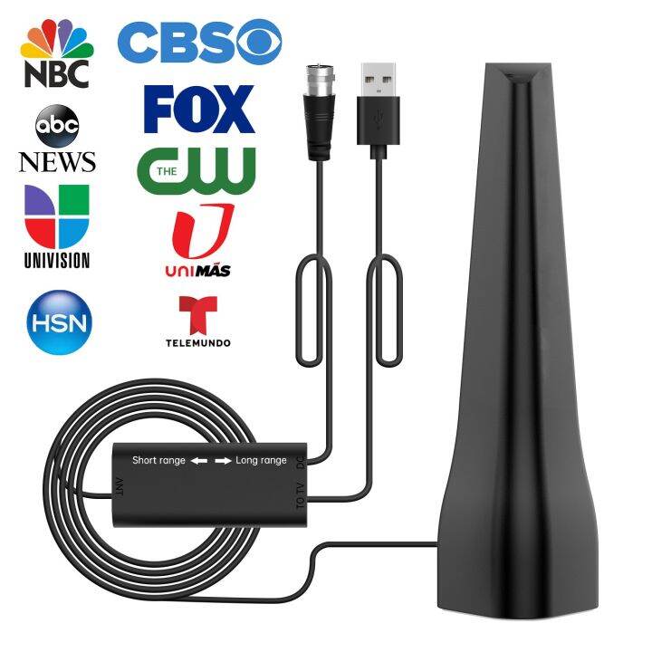 TV Antenna HDTV Amplified Signal Digital HD 4K 8K 1080P Indoor 980