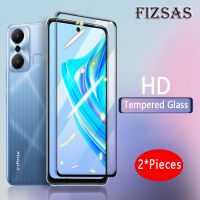 จอภาพยนตร์สำหรับโทรศัพท์ Infinix Hot 20 20i 20S 12 12i 12 11S 11 Play/Note 12(2023) g96 12 G88 12i 11 11S Pro VIP NFC 4G 5G/Zero 20 5G 2023/Smart 7 6 Plus ฟิล์มกระจกนิรภัยใส [2ชิ้น] ความแข็ง9D คลุมทั้งหมด Protector-F2หน้าจอกันรอยขีดข่วน