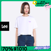 LEE เสื้อยืดแขนสั้นผู้หญิง ทรง SEASONAL รุ่น LE S523WTSSF04