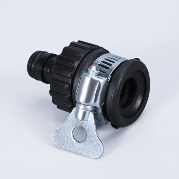Faucet Adapter Spring Universal Garden Lawn Water Tube Tap Hose Pipe Connector 