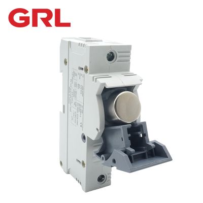 GRL AC RT18-125 Fuse Holder Base Box Isolator RO17 Fast Blow Ceramic DIN Rail Moun 22x58MM 500V