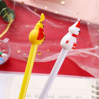 20+20 PcsLot Kawaii Christmas Type Gel Pen Cute Tree Deer Santa Gift Box Snowmen 0.5mm Black Ink Pens School Office Stationary