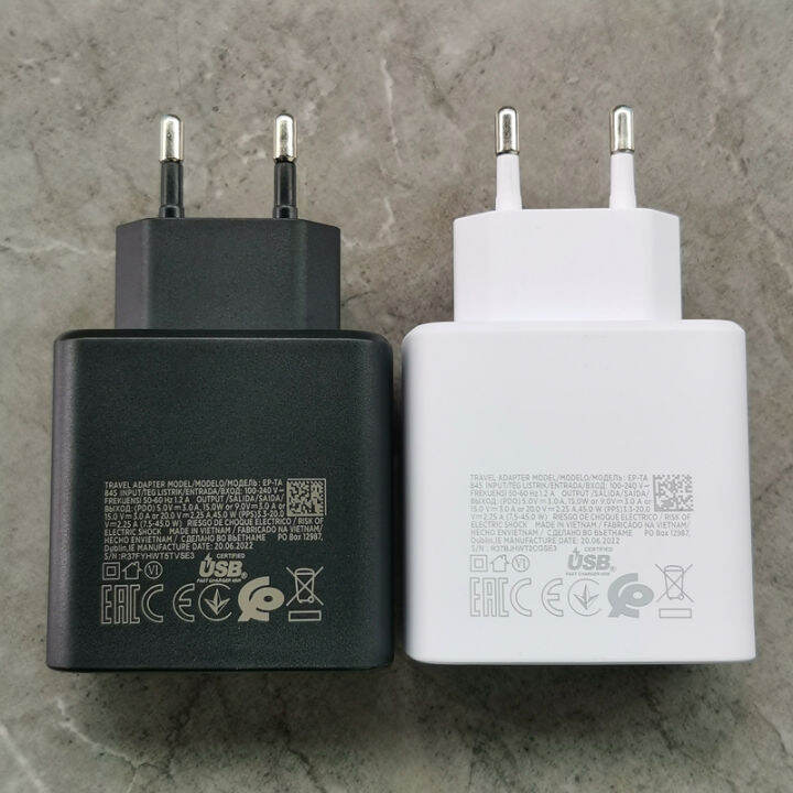 สำหรับ-samsung-charger-45w-pd-super-fast-charge-adapter-ep-ta845สำหรับ-galaxy-s20-s21-s22-s23หมายเหตุ20-ultra-10-plus-z-flip-พับ5-4-3