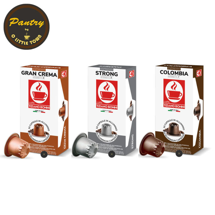 Capsules Café compatibles Dolce Gusto - Café Italien Bonini en capsules