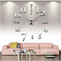 2021 Large Mirror Wall Clocks Modern Design For Gift 3D DIY Big Watch Wall stickers Home Decor Relogio De Parede Free Shipping