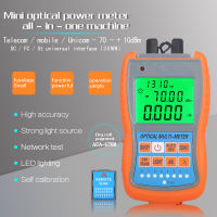 COMPTYCO AUA-G70B50B 4in1 Mini Optical Power Meter Visual Fault Locator Network Cable Test optical fiber tester 10km 30km VFL