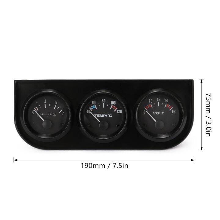 52mm-3-in-1-volt-meter-water-temp-gauge-oil-gauge-kit-volt-meter-or-oil-temperature-gauge-for-most-of-car-or-motors