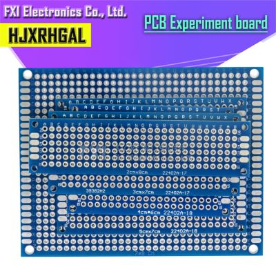1ชิ้น2X8ซม. 3X7ซม. 4X6ซม. 5X7ซม. 7x 9ซม. PCB สองด้านบอร์ด4*6ซม. แบบสากลพิมพ์วงจรบอร์ดสำหรับ Arduino การทดลองสีฟ้า