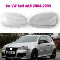 1ชิ้นกรอบมือจับสำหรับ VW เลนส์ไฟหน้าหน้ารถ MK5กอล์ฟ V 5 GTI 2004 2005 -2009ที่ครอบโป๊ะรถยนต์โปร่งใส