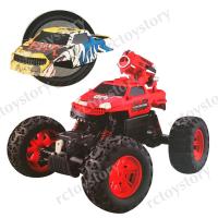 Rctoystory รถบังคับ ไต่หิน rock crawler X-treme ขับ 4 scale 1:12 รีโมทย์ 2.4 GHz  เป่าฟองได้