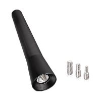 【CC】 Car antenna mini short car accessories strong roof fixer 6.5 cm long universal with screws