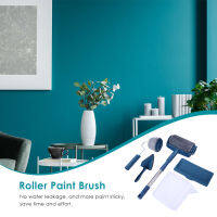 Paint Runner Pro Roller Brush Handle เครื่องมือ Flock Edger Office Room Wall DIY Painting-iotc29 mall