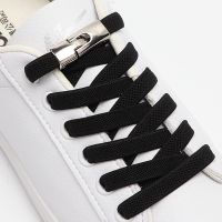 【HOT】☍✻✽ 21 Colors Elastic Shoe Laces Ties Flat Shoelaces Sneakers on and off Lazy Shoes Accessories