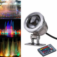 Waterproof 10W 15W RGB LED Flood Light Underwater Fountain Pool Pond Aquarium Spotlight Bulb Lamp Outdoor Garden AC DC 12V 110V