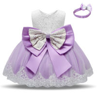 Toddler Baby Girl Christmas Kids Dresses For Girls Princess Sleeveless Sequin Bow Dress Children Party Dress Vestido Infantil