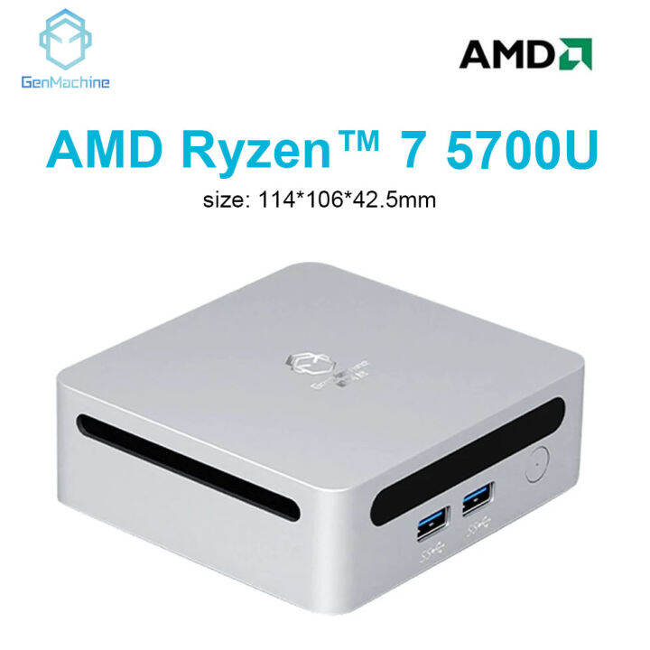 2023ใหม่คอมพิวเตอร์ขนาดเล็ก-szbox-genmachine-d6-amd-ryzen-7-5700u-5600h-5800h-ryzen-5-i5-7530u-core-1235u-windows-11-ddr4คู่สูงสุด64gb-8k-หน้าจอแสดงผล-wifi6คอมพิวเตอร์ขนาดเล็กเล่นเกม-bt5-2