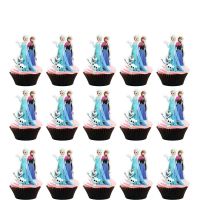 【CW】☑  Frozen 2 Theme Toppers Baby Shower Decorations Kids Birthday Favors Decoration Toothpicks