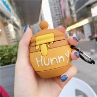 Sweet honey pot Soft Silicone Cover For AirPods 1/2 Wireless Bluetooth Earphone Case For AirPods Pro 3 Protect Cover Cute Headphones Accessories