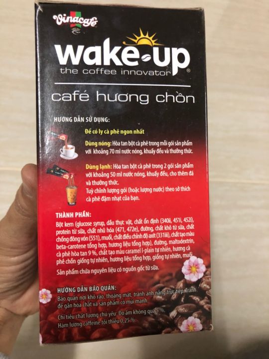 กาแฟ-กาแฟเวียดนาม-กาแฟสำเร็จรูป-3in1-wake-up-18ซอง-306g-นำเข้าจากเวียดนาม