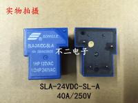 (SQIU)รีเลย์40A SLA-24VDC-SL-A T90อุปกรณ์เชื่อม4ฟุตเปิดตามปกติ