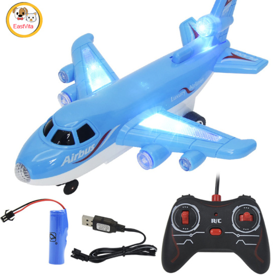 4 channels electric remote control aircraft toy imitation airliner for age - ảnh sản phẩm 3