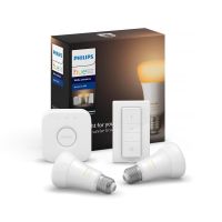 [คุ้มราคา!!!] หลอด LED A60 HUE WHITE AMBIANCE STARTER KIT 8.5 วัตต์ DAYLIGHT/COOLWHITE/WARMWHITE E27 2 หลอด หลอดไฟ LED **พร้อมส่ง**