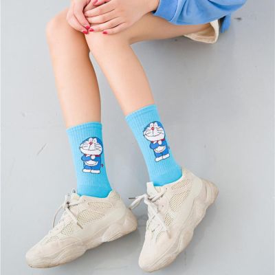 Cartoon Animals ashion Casual Cotton 200 Needles Knitting Spring Summer Ankle Trendy Socks Girls Cute