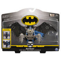 สินค้าขายดี!!! ของเล่น หุ่น ฟิกเกอร์ แบทแมน ดีซี คอมิค DC Comics Batman 4-Inch Batman Mega Gear Deluxe Action Figure with Transformi... ของเล่น โมเดล โมเดลรถ ของเล่น ของขวัญ ของสะสม รถ หุ่นยนต์ ตุ๊กตา โมเดลนักฟุตบอล ฟิกเกอร์ Model