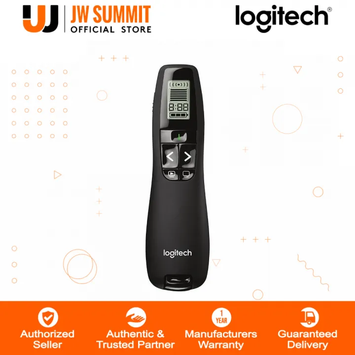 Logitech R800 Wireless Laser Presentation Remote with LCD Display