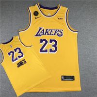 2023NBA Jerseys Los Angeles Lakers No.23 James Jersey Sports Vest The New Yellow