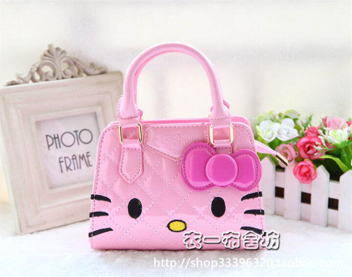 top-kitty-cat-girls-cross-body-handbag-korean-cartoon-kt-bowknot-childrens-bag-girl-hand-fashion-cute-hand-held-one-shoulder-lady-883