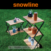 ชั้นวางอเนกประสงค์ ชั้นวางไม้บีช พร้อมกระเป๋าจัดเก็บ BENJAMIN 3 FLOOR SHELF – SNOWLINE