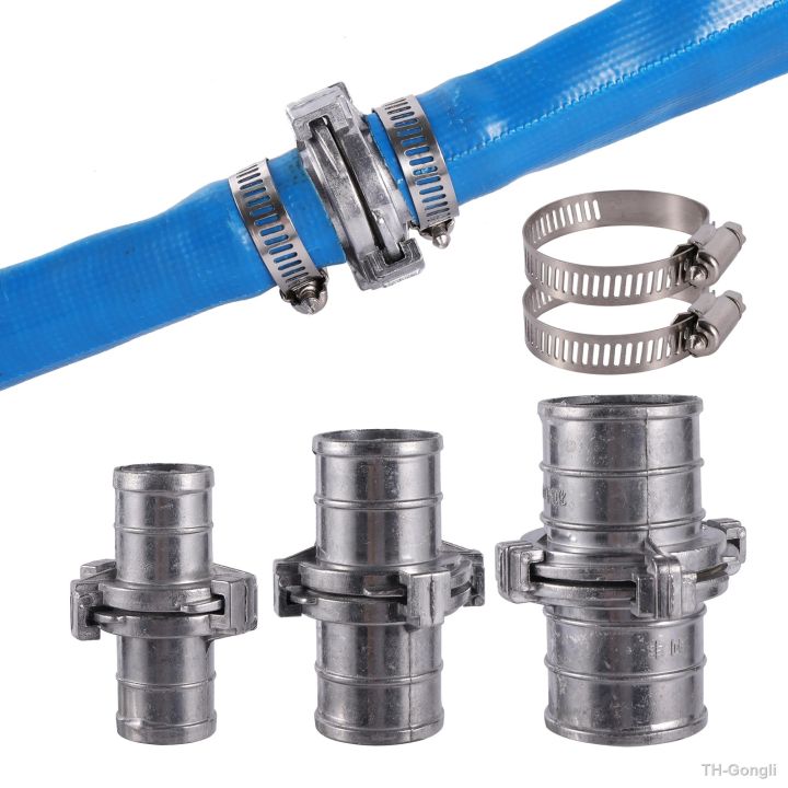 hot-coupling-pipes-aluminum-pipe-fitting-hose-with-clamp-agricultural-irrigation-accessory