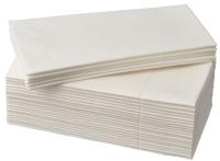 MOTTAGA Paper napkin, white 38x38 cm/ 25 pieces (มอตทากา กระดาษเช็ดปาก, ขาว 38x38 ซม./25 แผ่น)