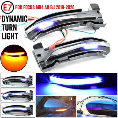 2X For Ford Focus Mk4 2019 2020 LED Dynamic Side Indicators Mirror Indicators Turn Signal Lights Car Accessories