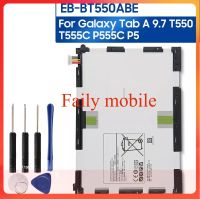 แบตเตอรี่ EB-BT550ABA สำหรับ Samsung GALAXY Tab A 9.7 T550 T555C P555C P550 EB-BT550ABE แท็บเล็ตแบตเตอรี่6000MAh +เครื่องมือ