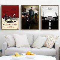 Nordic ภาพวาดผ้าใบโปสเตอร์ Supernatural TV Play Series สำหรับห้องนอนห้องนั่งเล่นโซฟา Wall Home Decor