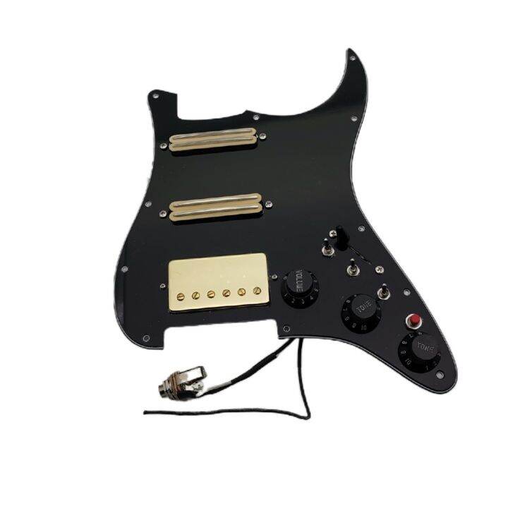 Kr Guitar Pickups Prewired Loaded Pickguard Humbucker Pickups Alnico 5 Hss Wiring Harness Single 2321