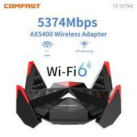 อะแดปเตอร์ไร้สายแบบ USB WiFi6 4เสาอากาศดองเกิล WIFI เกม E-Sports RTL8832CU AX5400 2.4G &amp; 5G &amp; 6G Wi-Fi การ์ดเน็ตเวิร์ก Win10 11