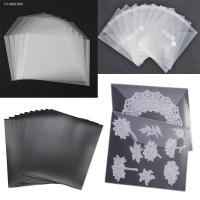 ♞ 10pcs/set 0.3mm Magnetic Sheets Plastic Folder Bags For Storaging Cutting Dies Stamps Organizer Holders 7x5inch Transparent Bags