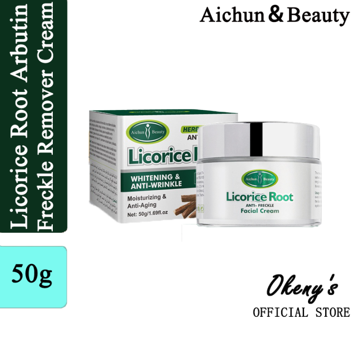 Melasma cream Licorice Root Arbutin Treatment Freckle Dark Spots