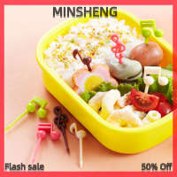 MIH ✨ COD ✨ 16pcs Musical Note Shape อาหารผลไม้ส้อมหยิบสำหรับงานปาร์ตี้ขนมเค้ก Bento ส้อม