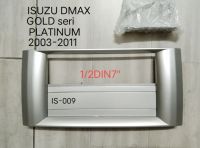 หน้ากากวิทยุ ISUZU DMAX GOLD seri PLATINUM Super PLATINUM MU-7 MU7 Chevrolet Colorado HONDA PASSPORT ปี2003-2011 สำหรับเปลี่ยนเครื่องเล่นแบบ 2DIN7"-18CM. หรือแบบ 1DIN7"