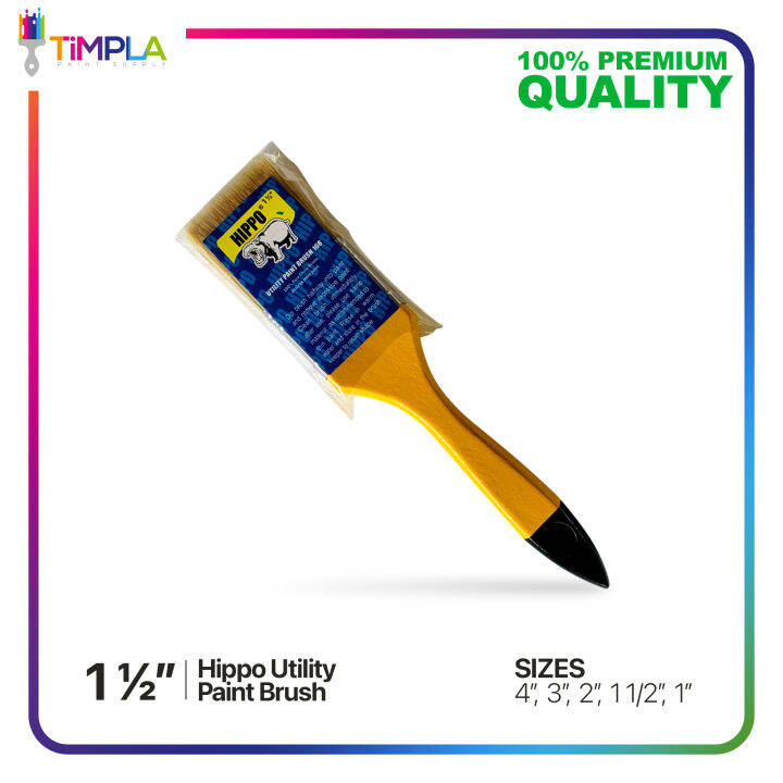 Hippo 11/2'' Utility Paint Brush Lazada PH