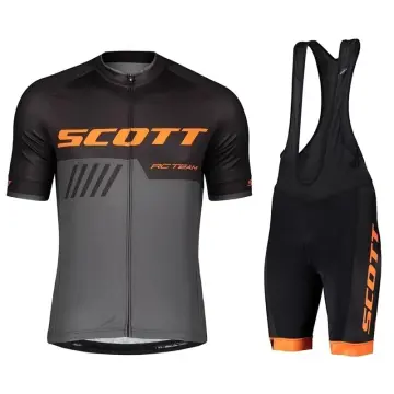 Mens cycling jersey on sale and bib shorts set