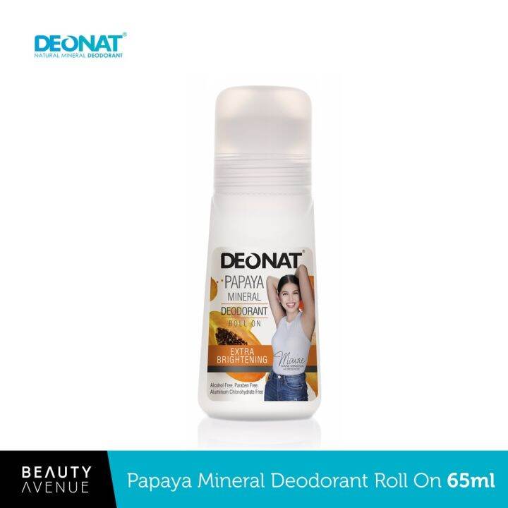 Deonat Papaya Mineral Deodorant Roll On 65ml Lazada PH