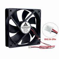 Gdstime 100 Pcs 120mm*120mm DC Brushless PC Cooling Fan 5V 120mm x 25mm 2Pin Computer Motor Cooler 12cm 0.2A 1500RPM 12025 Cooling Fans