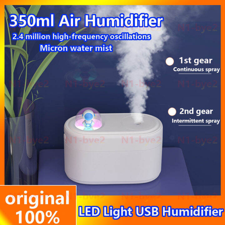 LED Humidifier 350ML Two-gear adjustment Fine spray For Dry environment ...